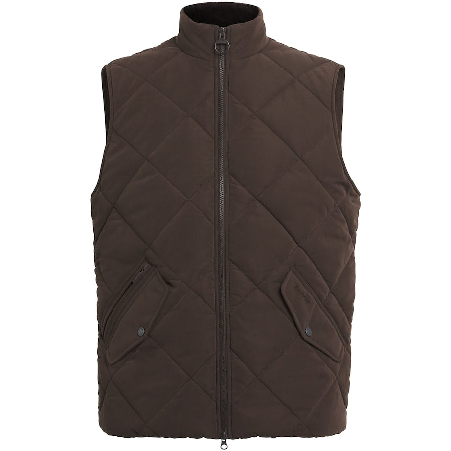 Barbour Black Quilted City Chelsea Gilet