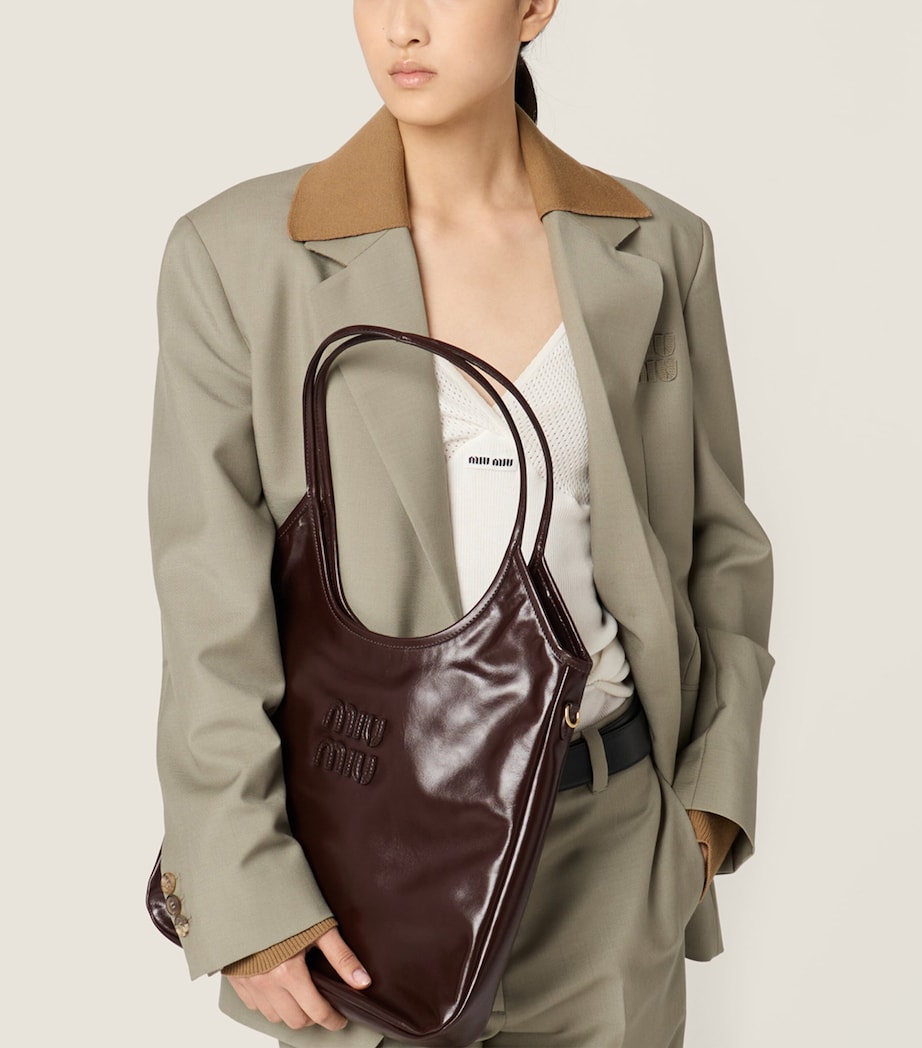 Patent Leather Ivy Tote Bag