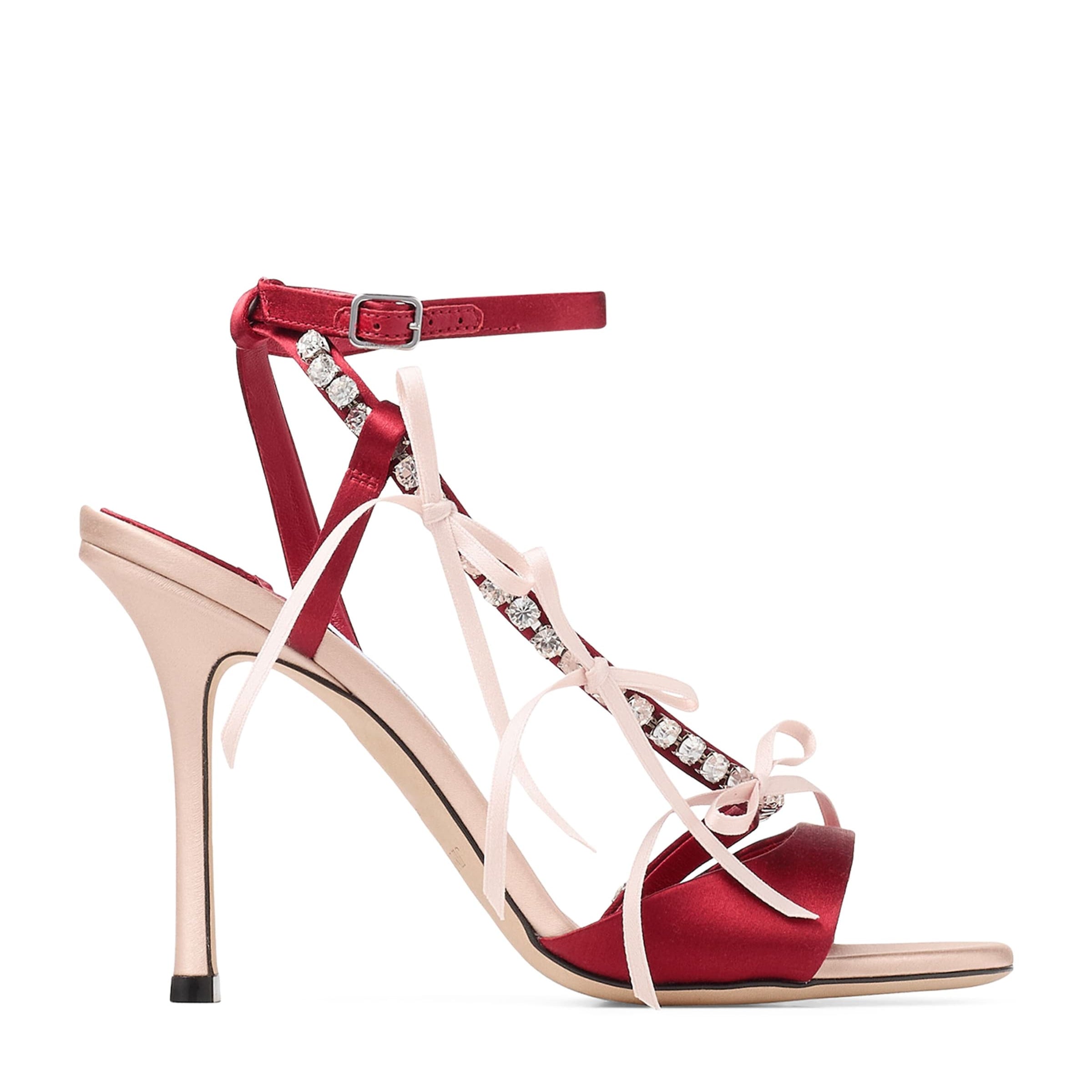Lula 100 Satin Sandals