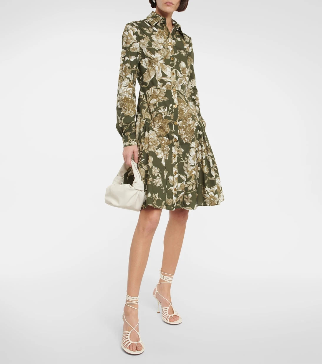 Erdem - Apolonia cotton shirt dress