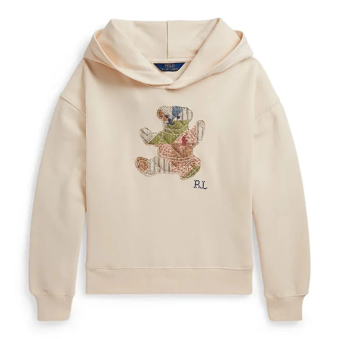 Polo Ralph Lauren çocuklar için pamuklu kapüşonlu sweatshirt