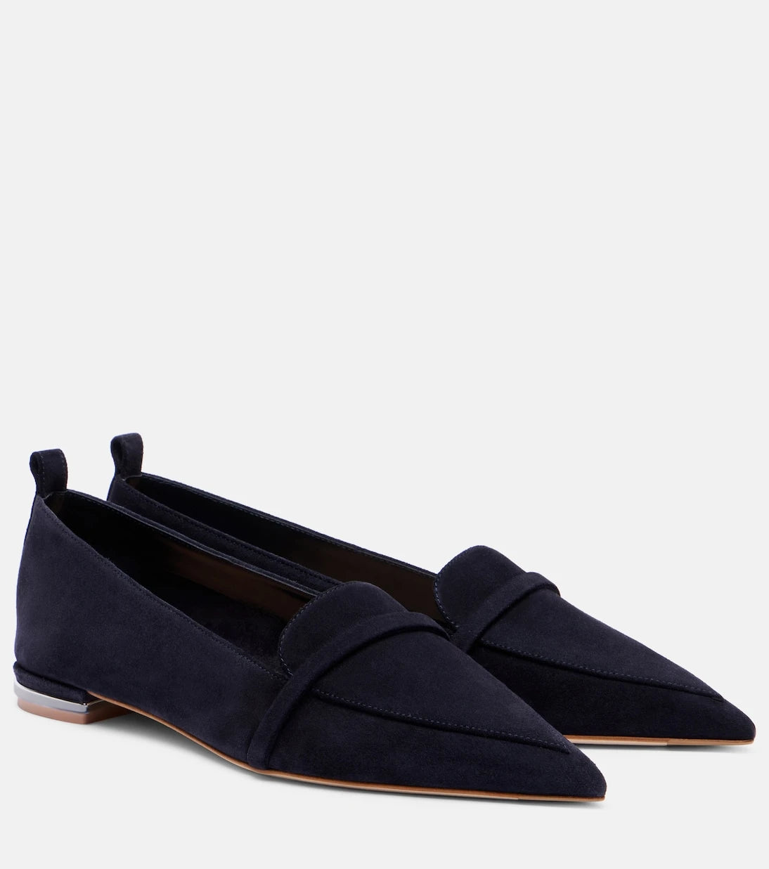 Malone Souliers - Dora 10 suede loafers