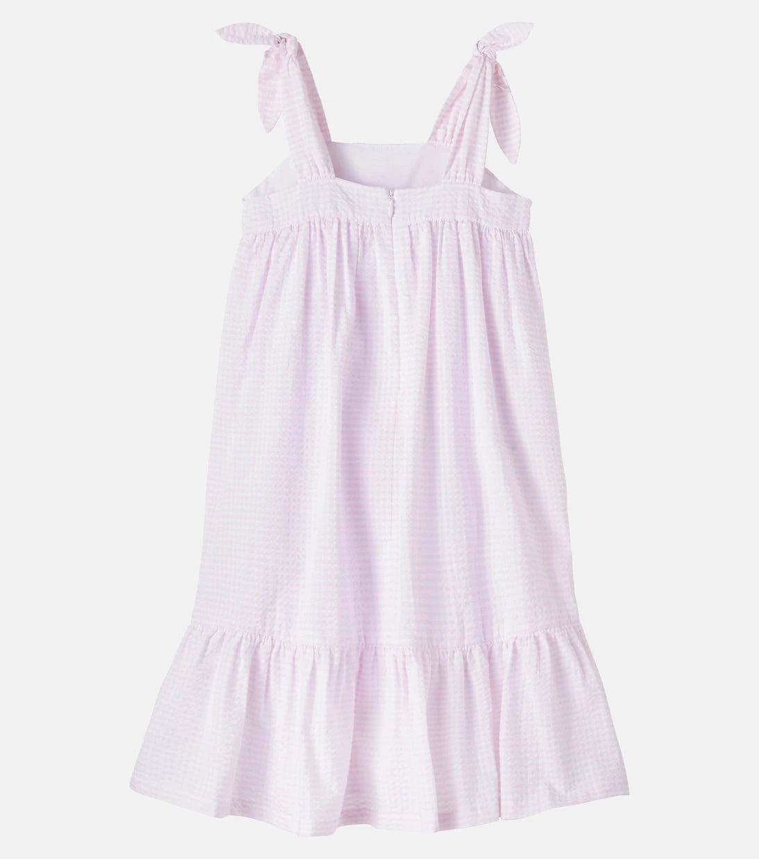 Tartine et Chocolat - Embroidered gingham cotton dress