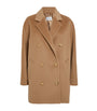 Max Mara Beige Wool-Cashmere Rebus Coat