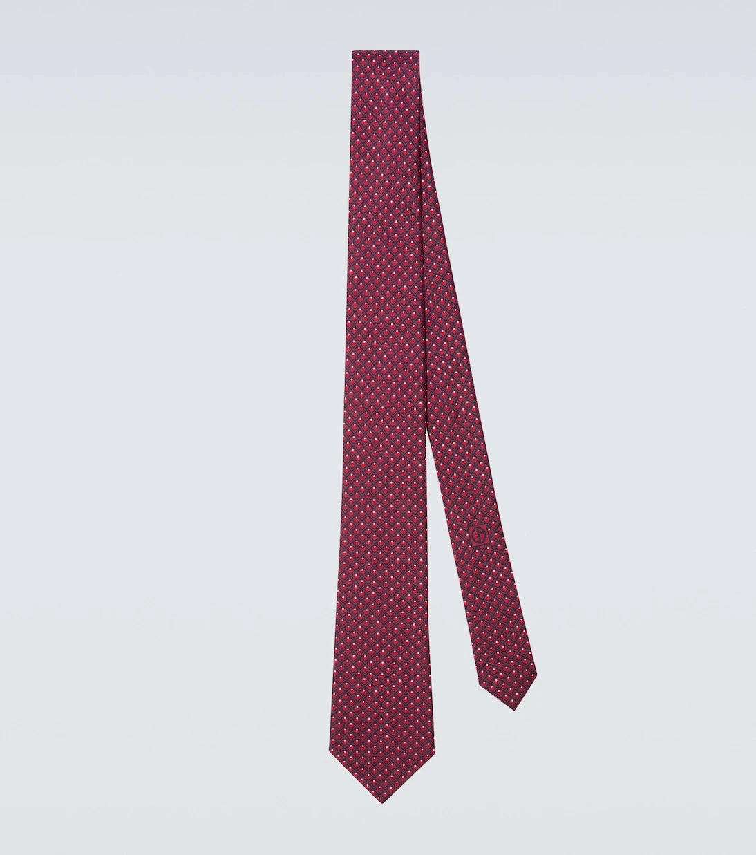 Giorgio Armani - Archivio silk jacquard tie