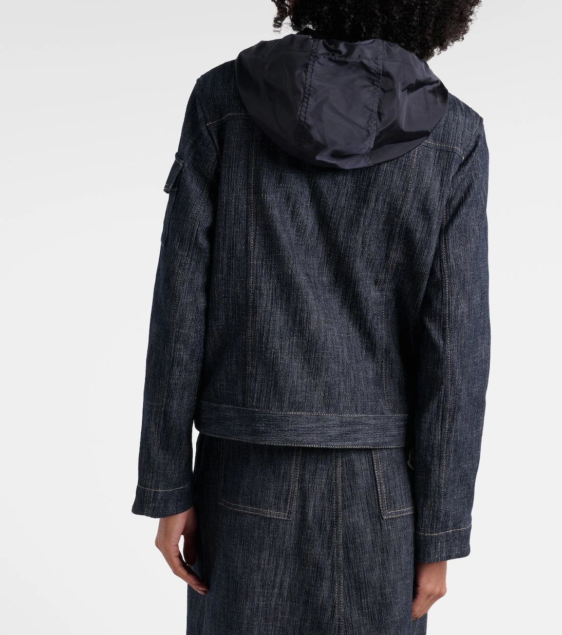 Moncler - Diervilla double-breasted denim jacket