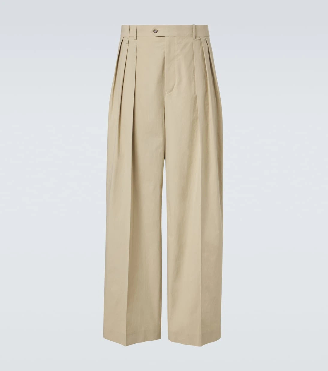 Calvin Klein Collection - Baxter pleated cotton straight pants