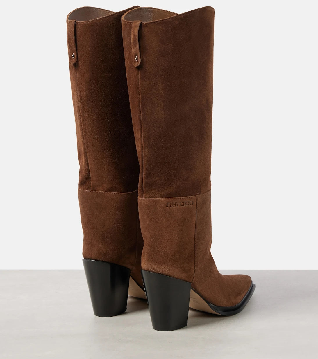 Jimmy Choo - Cece 80 suede knee-high boots
