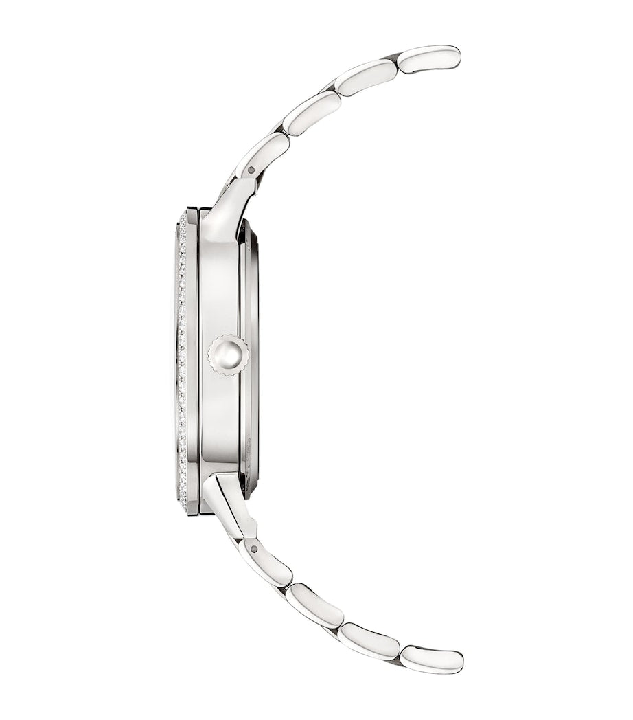 Small Stainless Steel and Diamond Rendez-Vous Night & Day Watch 29mm