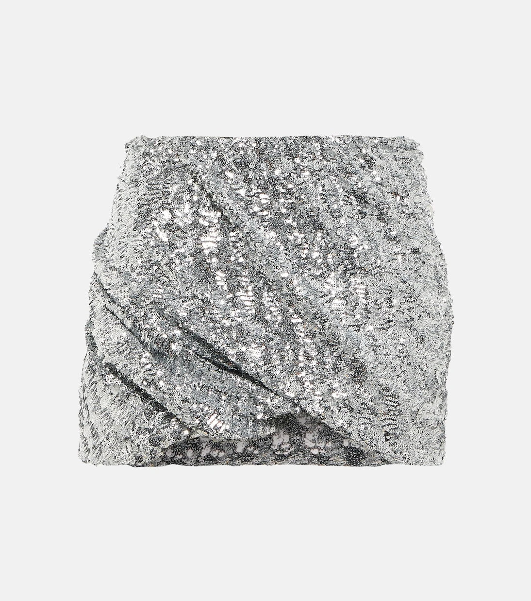 The Attico - Sequined mini skirt