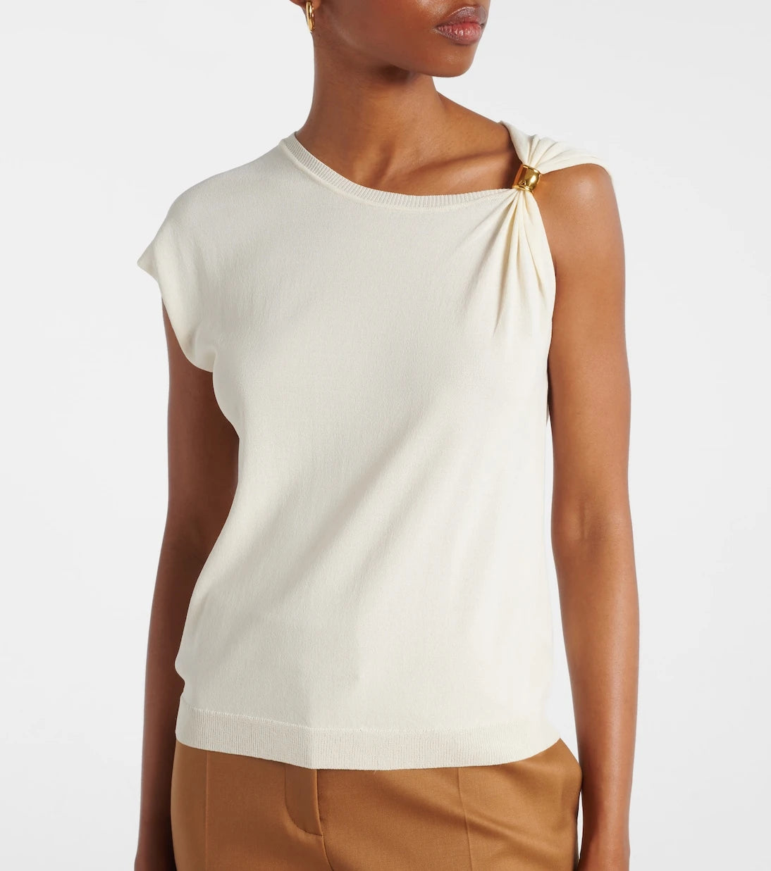 Altuzarra - Asymmetrical jersey top