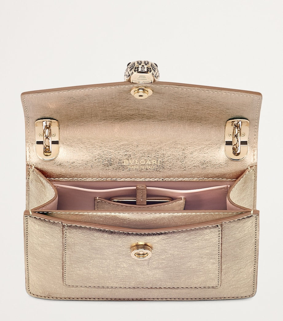 Gold Small Serpenti Forever Shoulder Bag