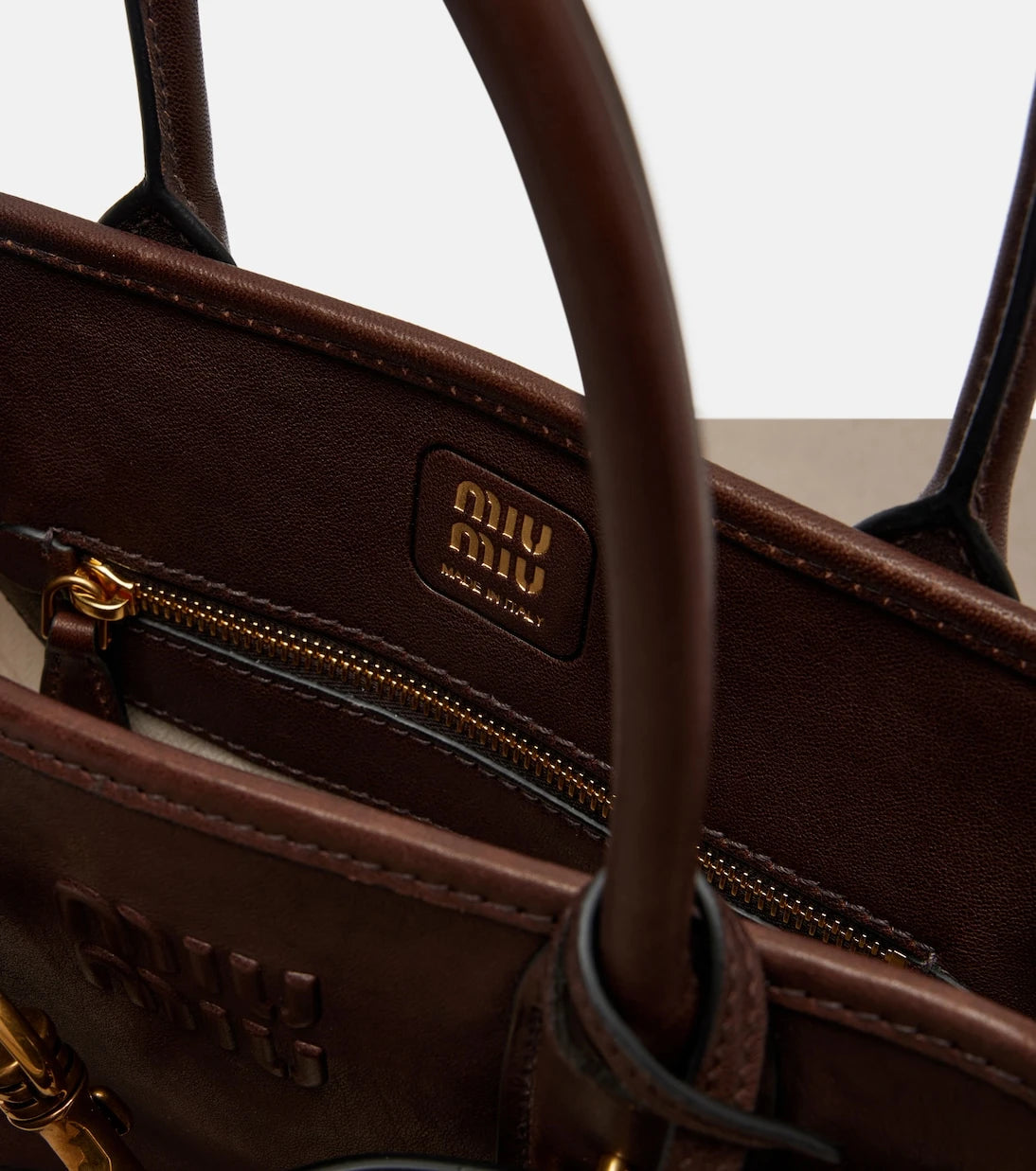 Miu Miu - Aventure Small leather shoulder bag