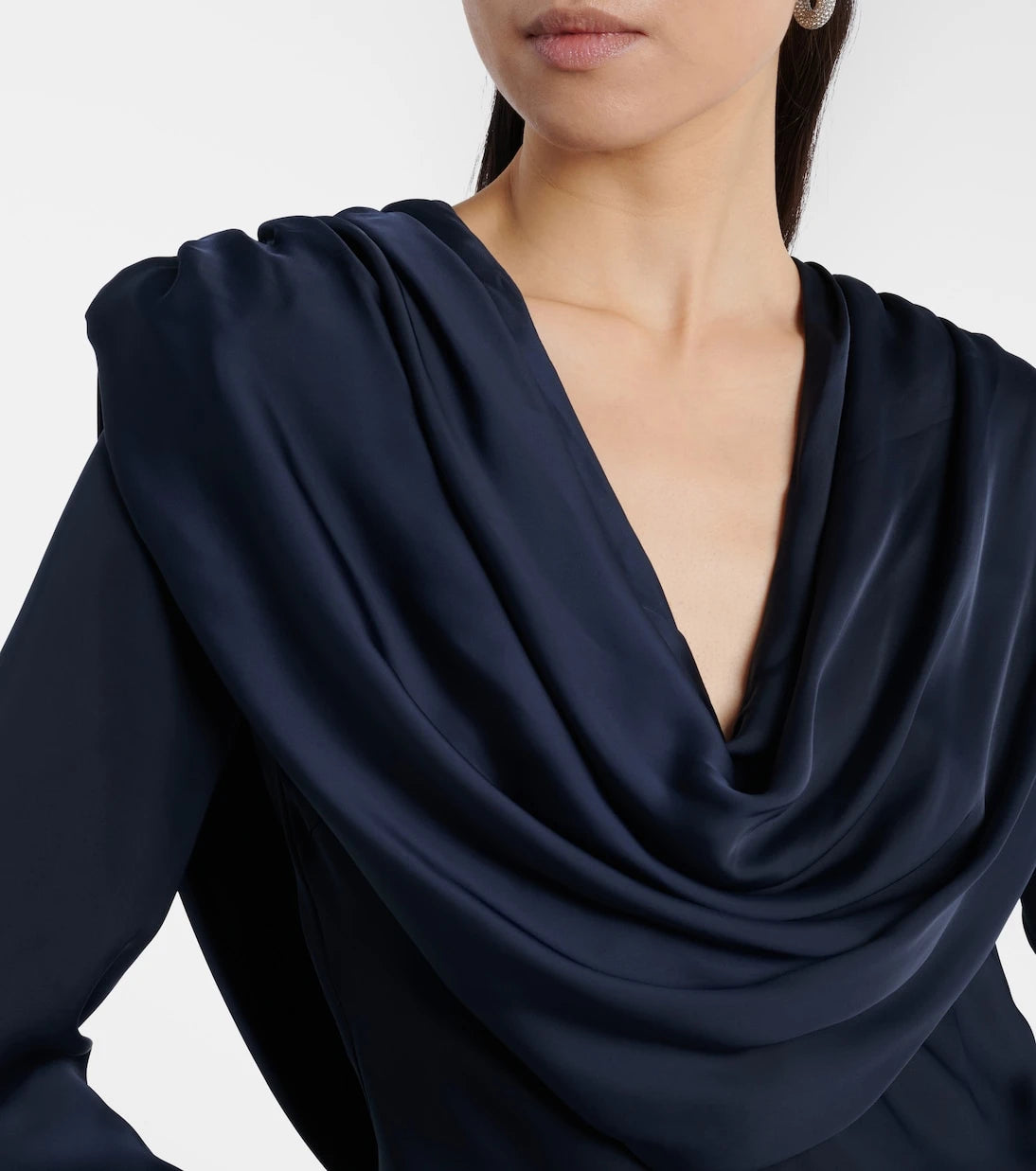 Rotate - Scarf-detail draped gown