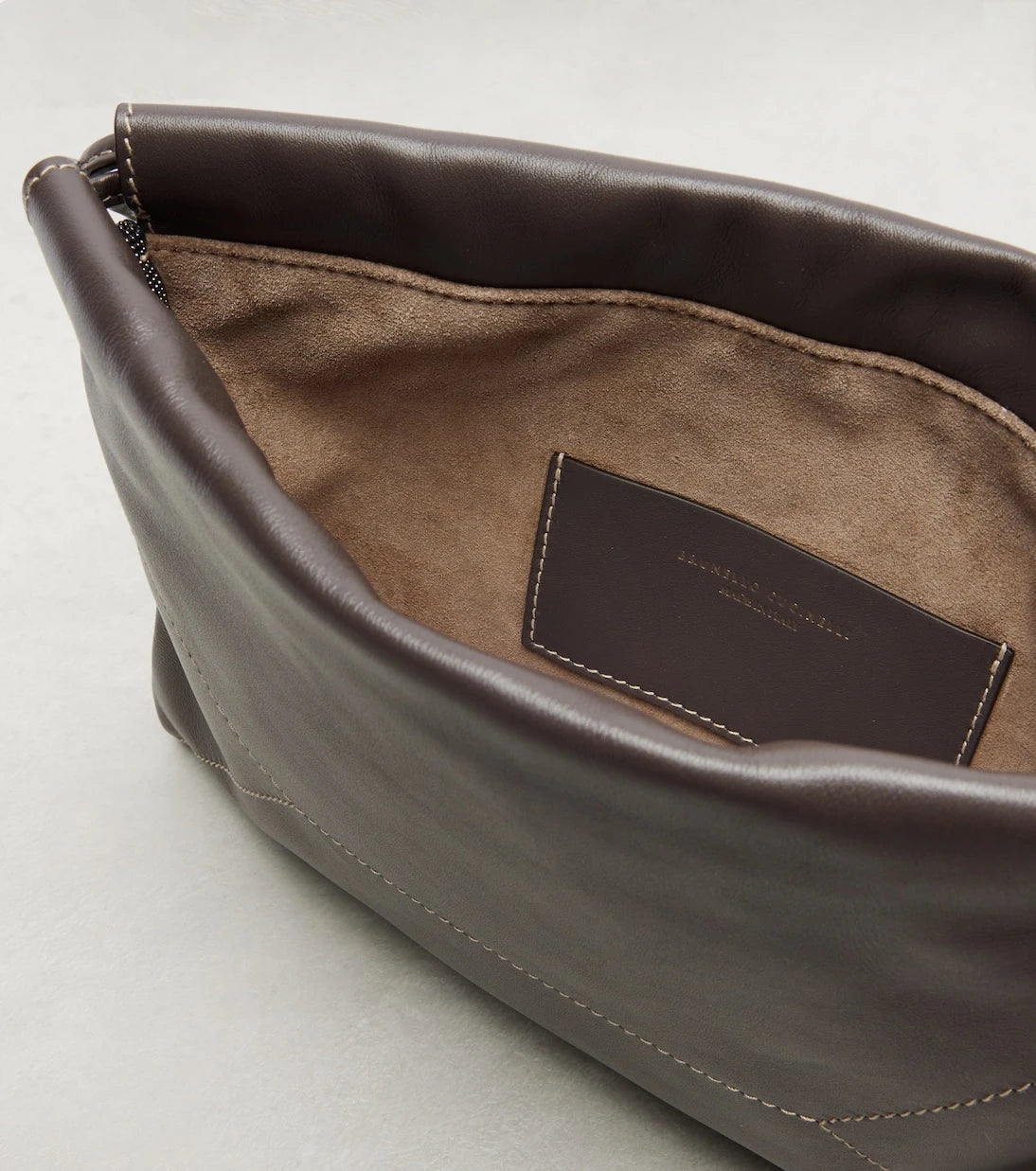 Brunello Cucinelli - Mini leather crossbody bag