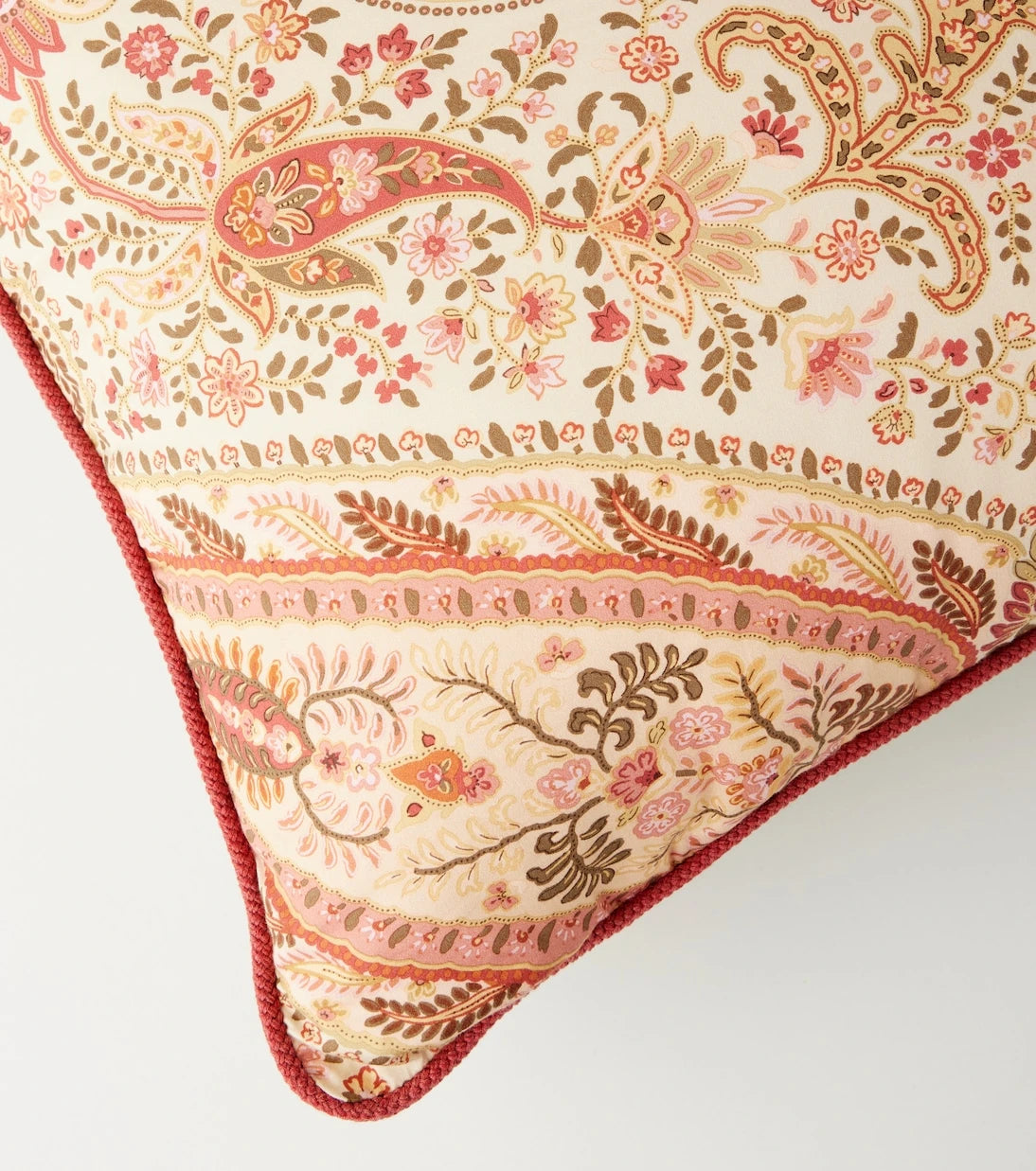 Etro - Embroidered cotton cushion