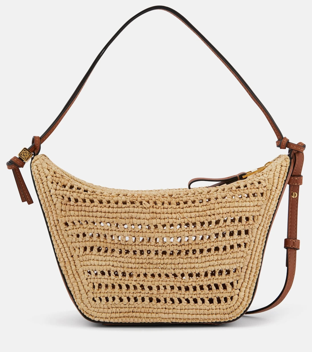 Loewe - Hammock Mini raffia shoulder bag