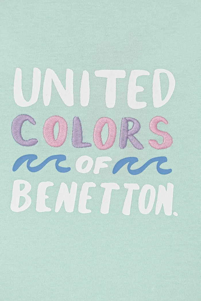 United Colors of Benetton çocuk pamuklu tişört