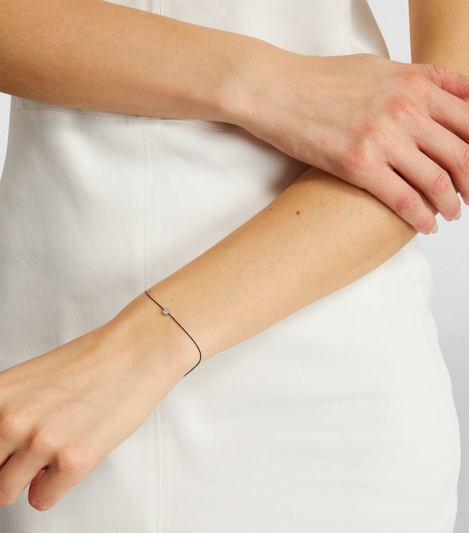 Redline White Gold and Diamond Illusion Bracelet