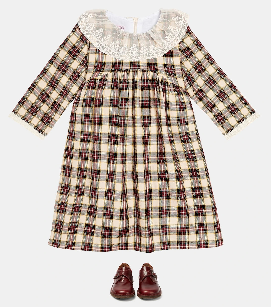 La Coqueta - Tartan cotton dress