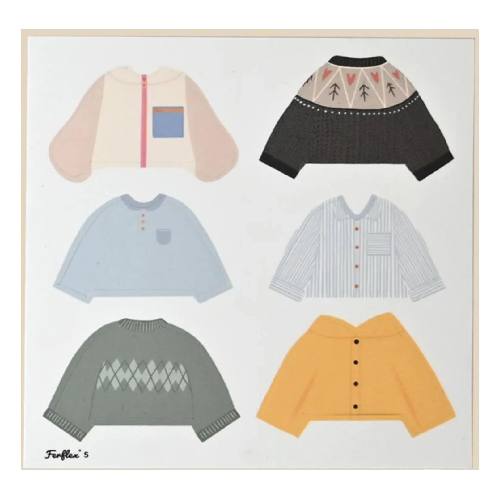 Ferflex - Magnetic game Silhouettes to dress