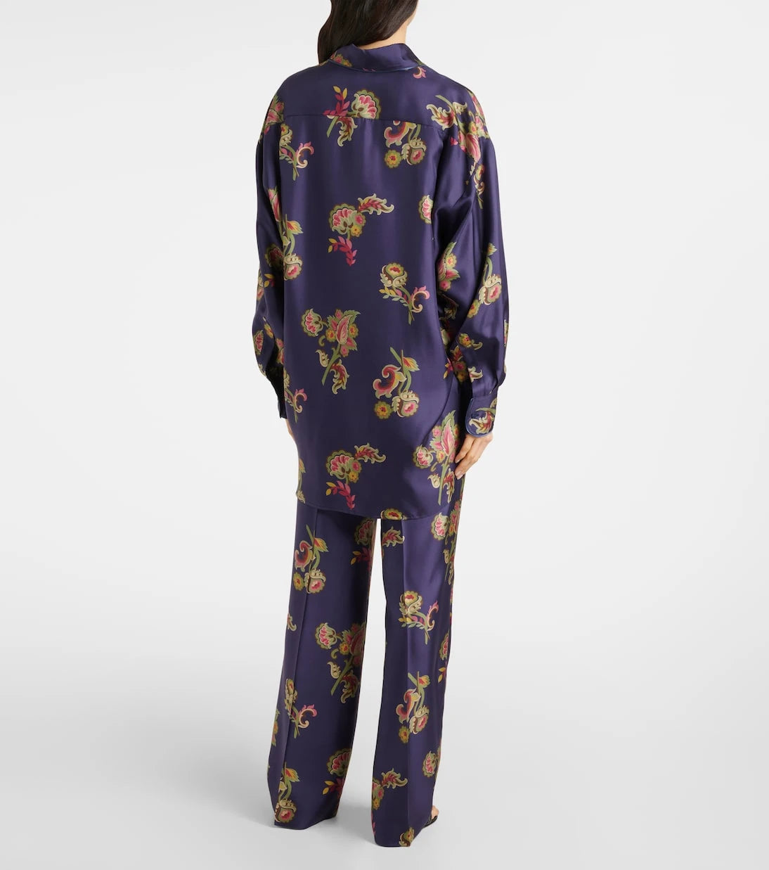 Etro - Printed silk shirt