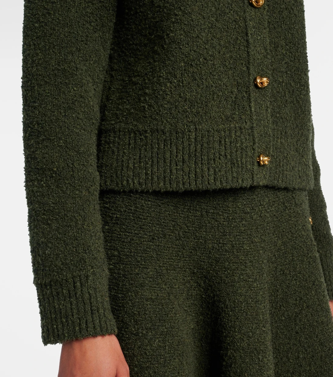 Bottega Veneta - Knot cotton and wool-blend cardigan