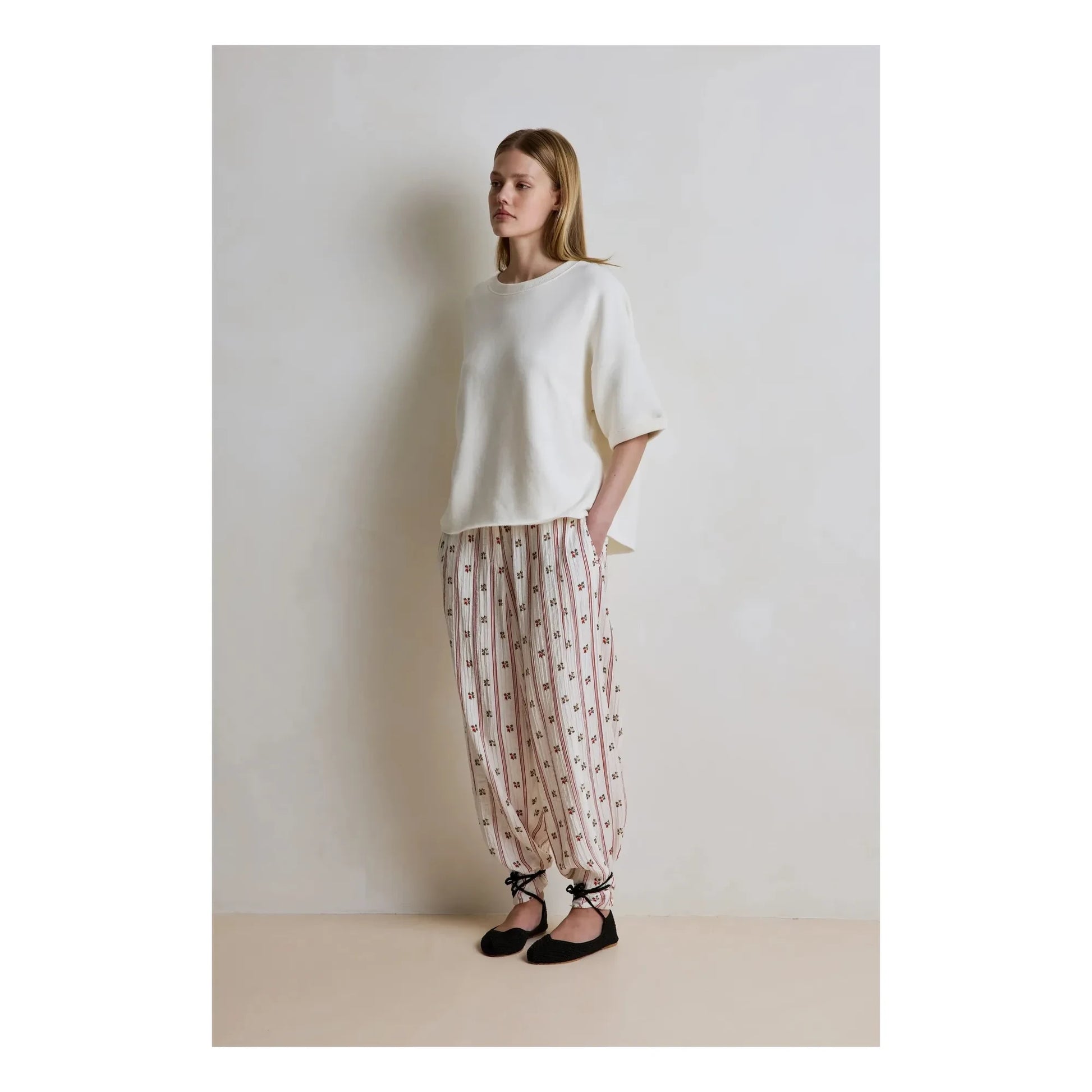 Hod - Solange Cotton sweatshirt | Cream