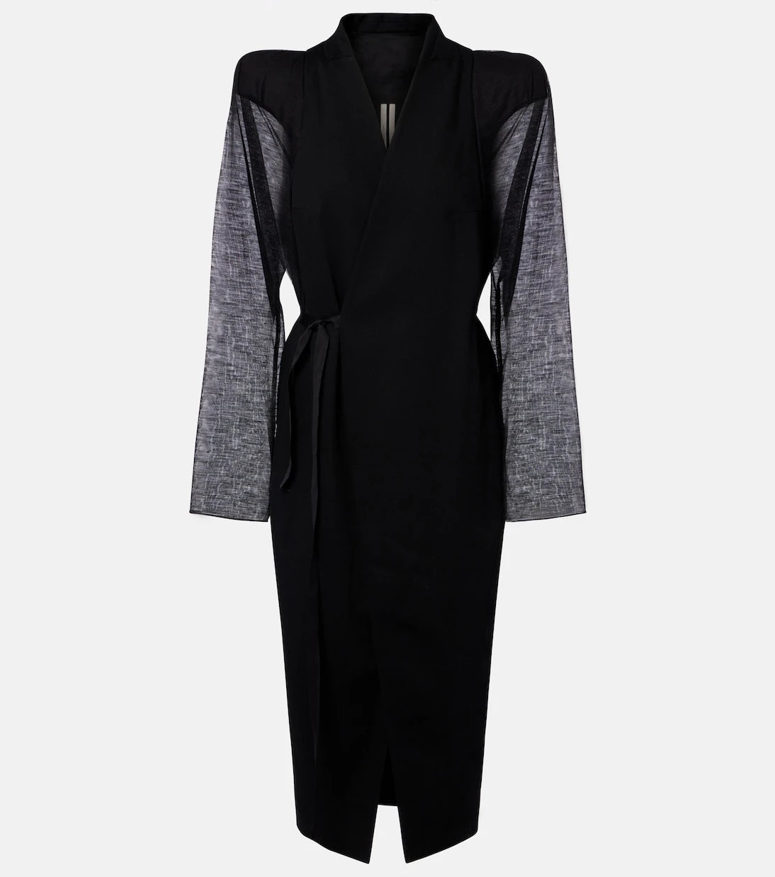 Rick Owens - Cyclops wool wrap coat