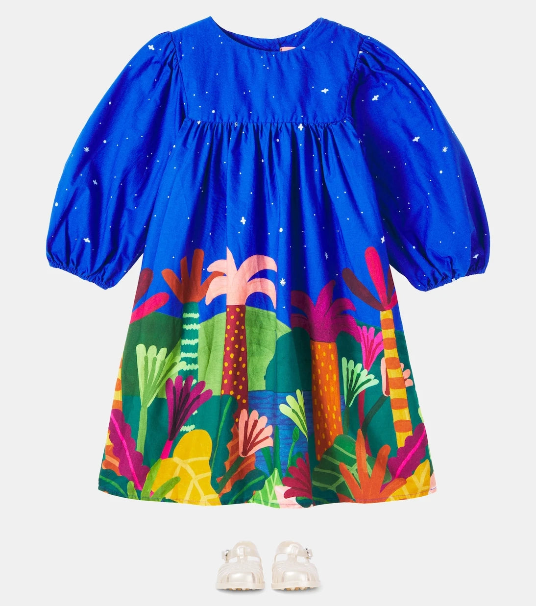 Fábula - Printed cotton dress