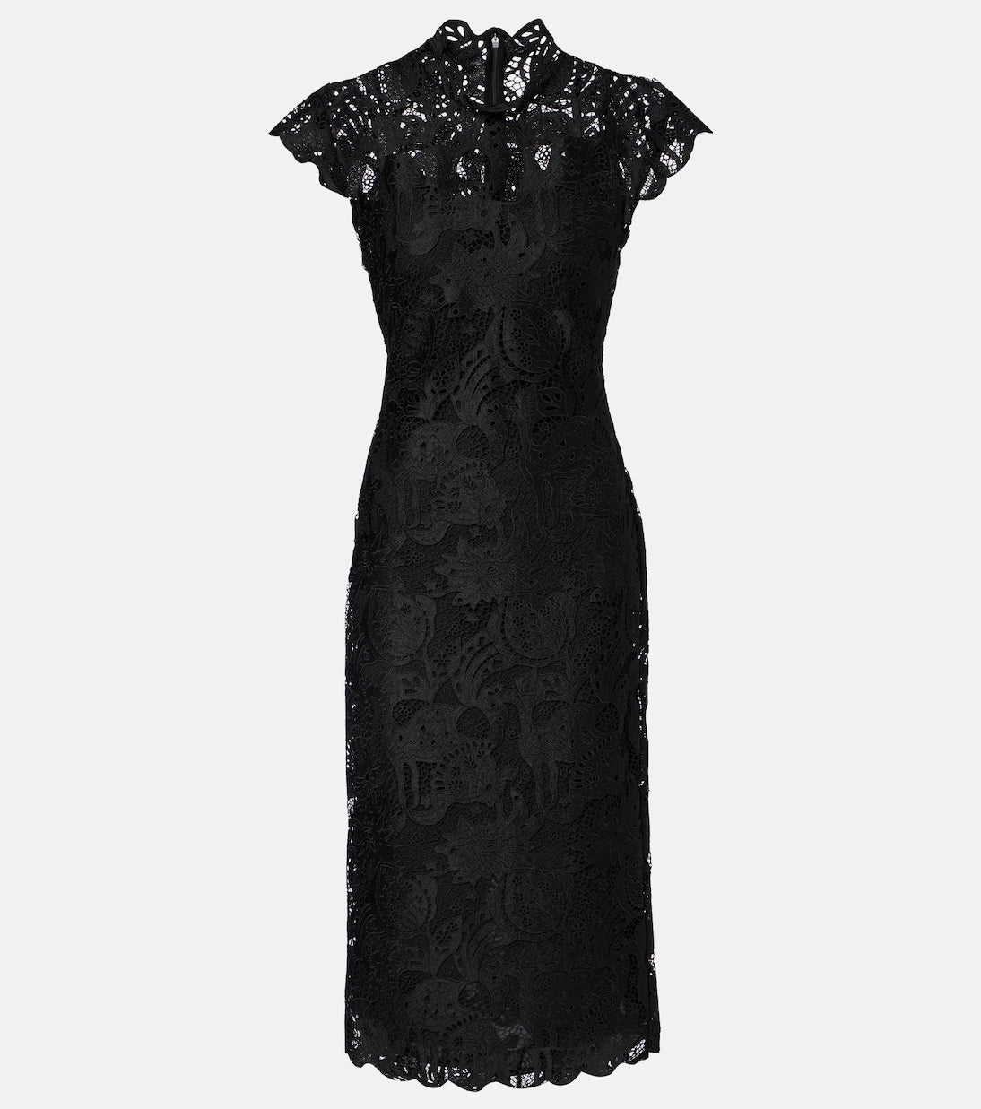 Staud - Rosaline guipure lace cocktail dress