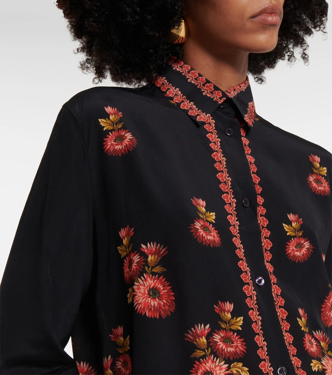 Etro - Paisley silk blouse