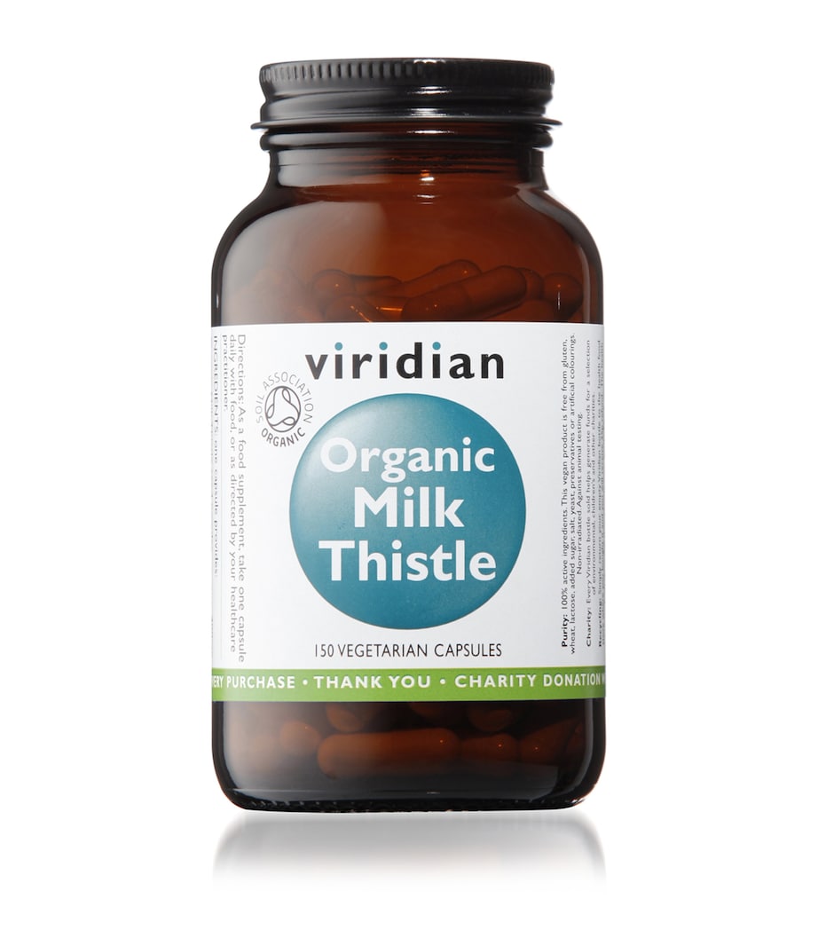 Organic Milk Thistle Supplement (150 Capsules)