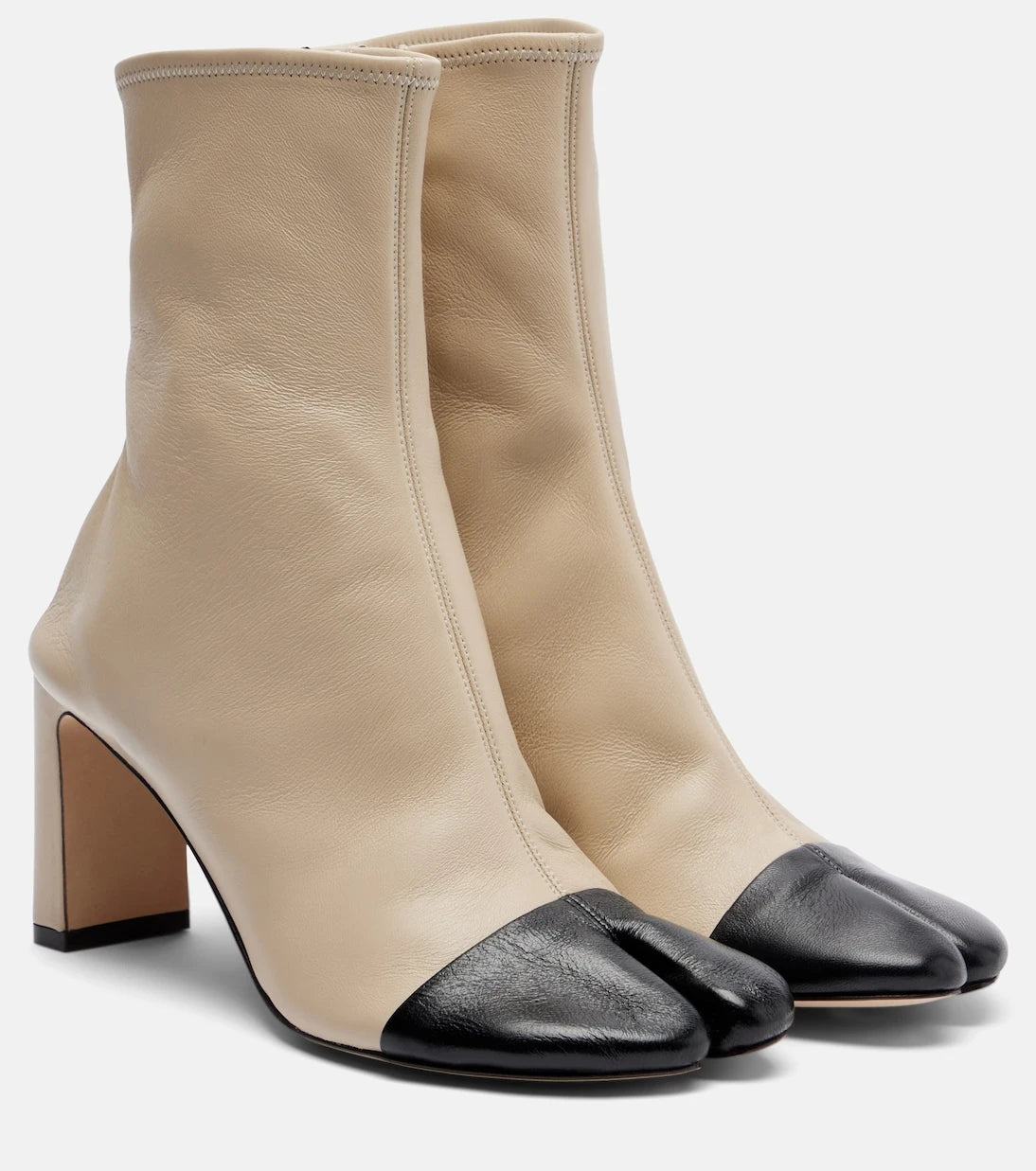 Christen - Tabi 75 leather ankle boots