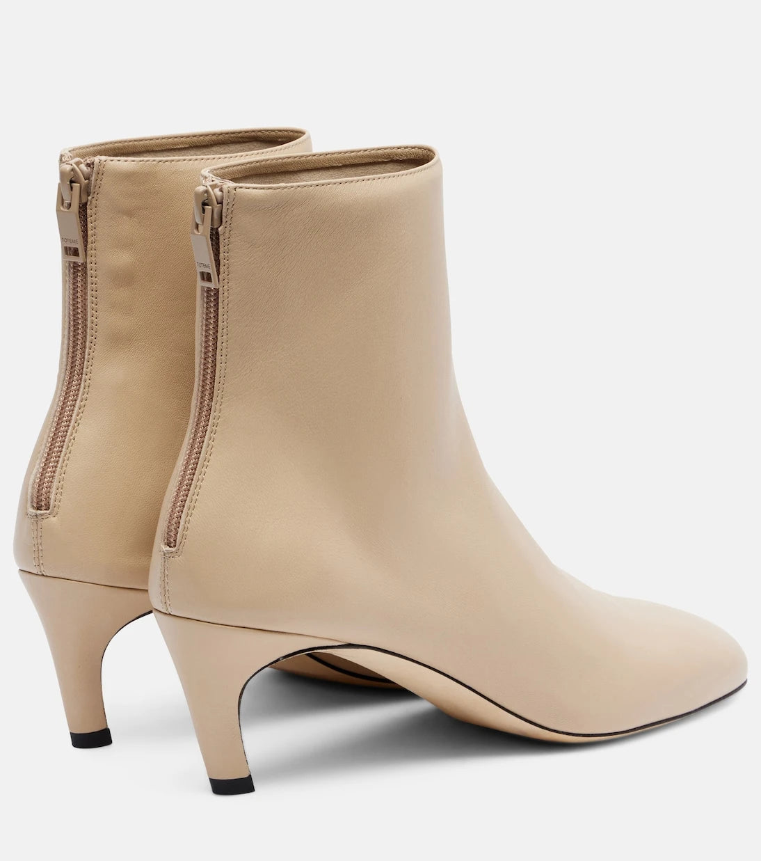 Toteme - Leather ankle boots
