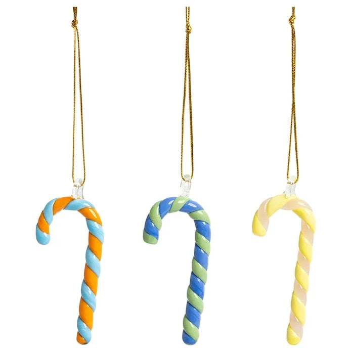 Декоративна висулка &k amsterdam candy cane (3 броя)