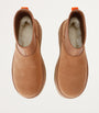UGG Beige Classic Mini Dipper Platform Boots 50