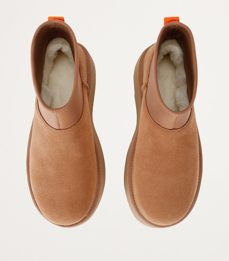 UGG Beige Classic Mini Dipper Platform Boots 50