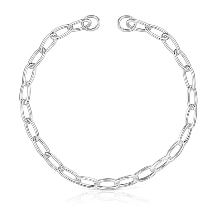 Сребърна гривна Tous Hold Oval
