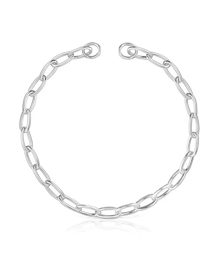 Сребърна гривна Tous Hold Oval