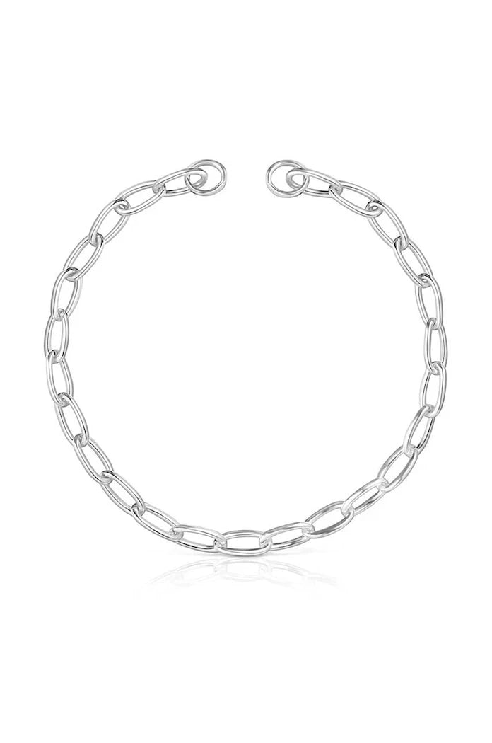 Сребърна гривна Tous Hold Oval
