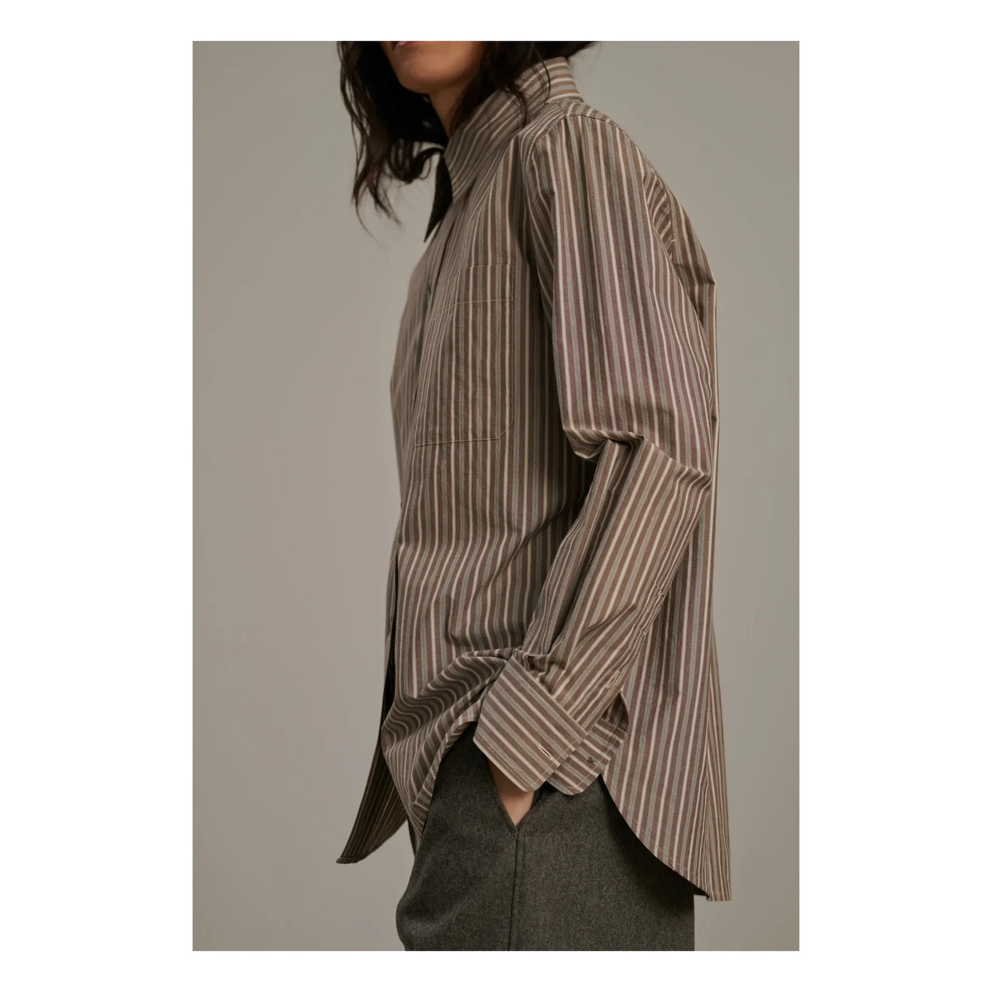 Soeur - Alphée Stripes shirt | Verdigris