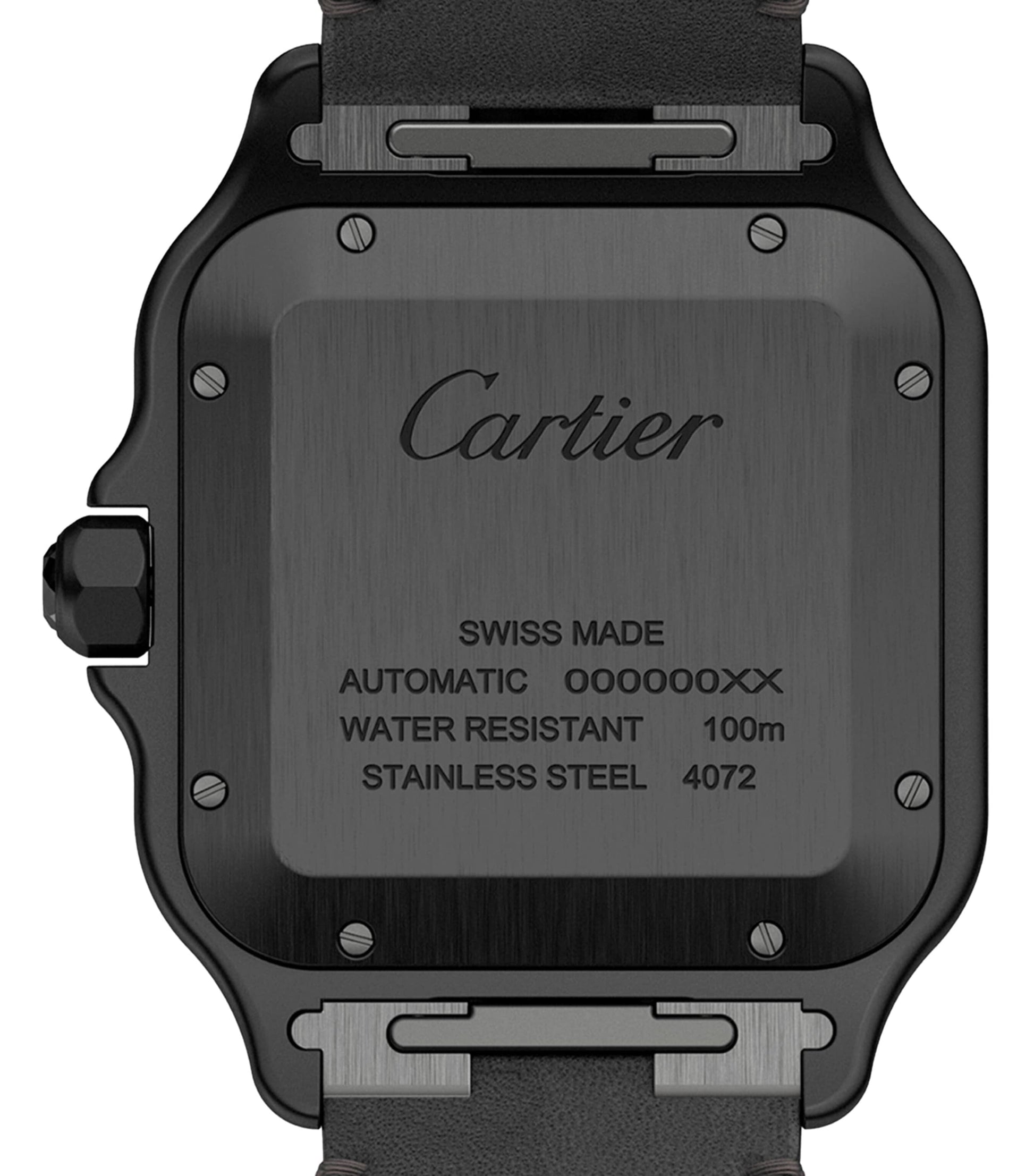 Stainless Steel Santos de Cartier Watch 39.8mm