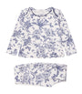 Cotton-Blend Toile de Jouy Pyjamas (1-24 Months)