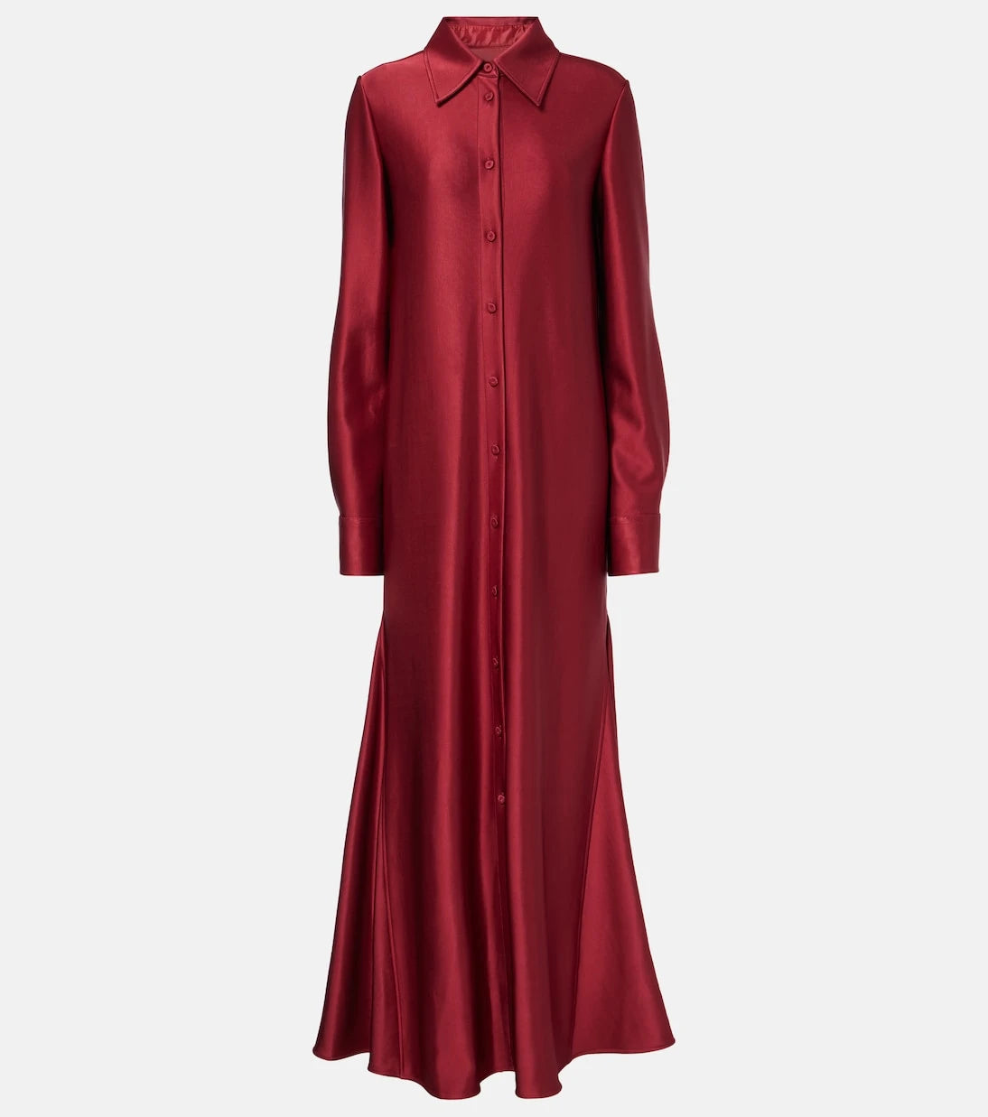 Jil Sander - Satin shirt dress