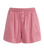 Faithfull the Brand Pink Cotton Lonia Shorts