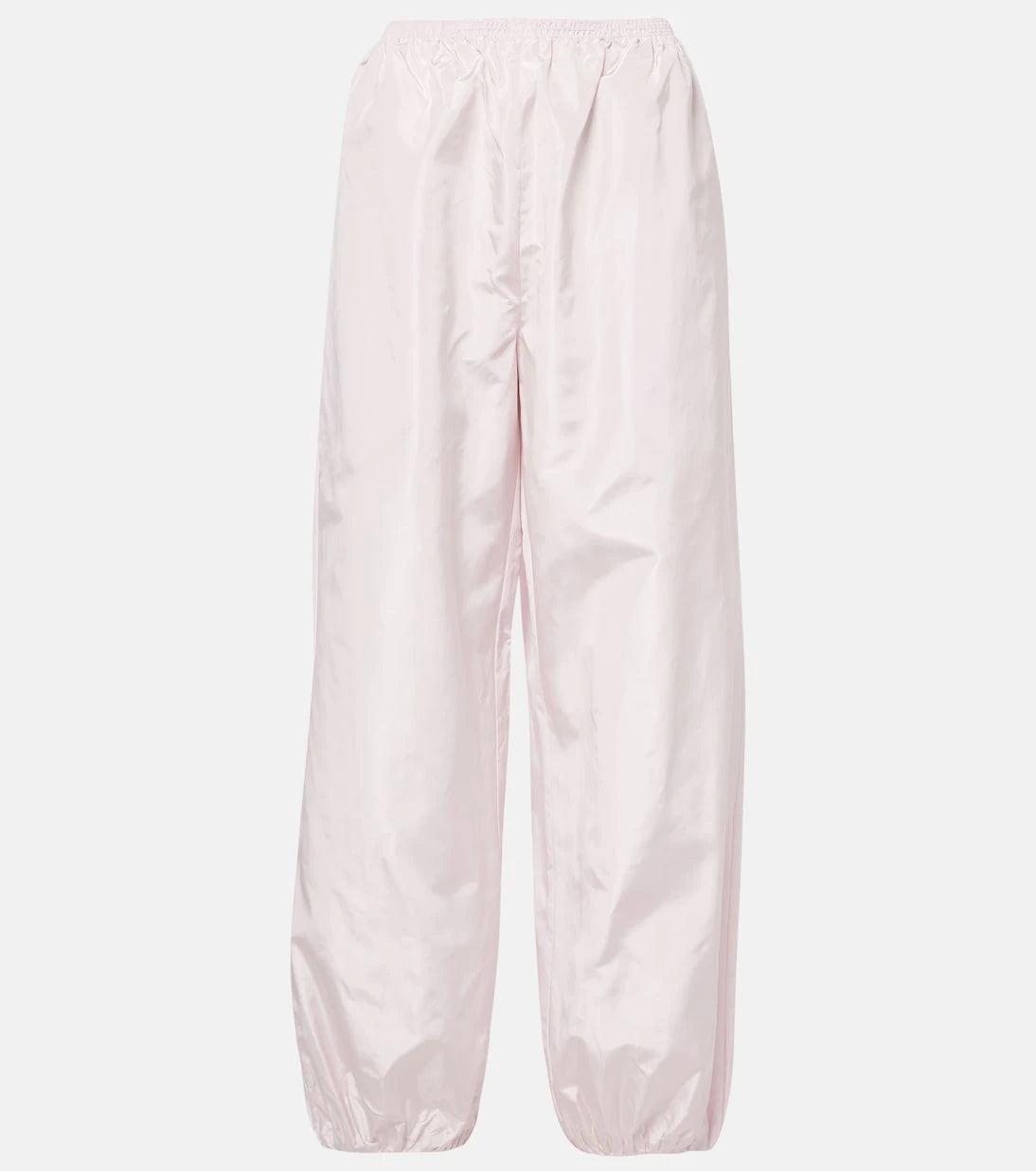 Alaïa - Balloon silk wide-leg pants