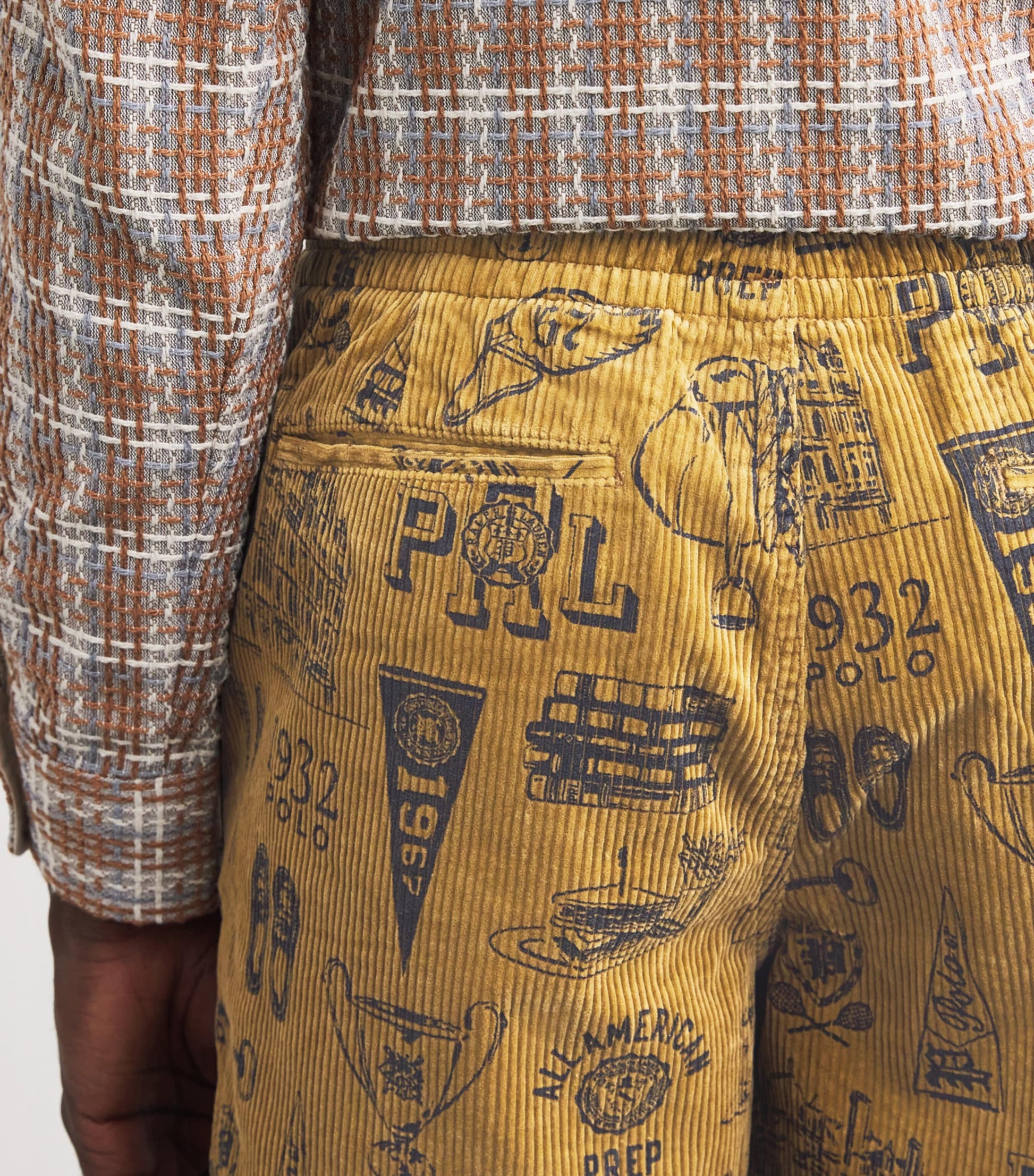 Cotton Corduroy Shorts