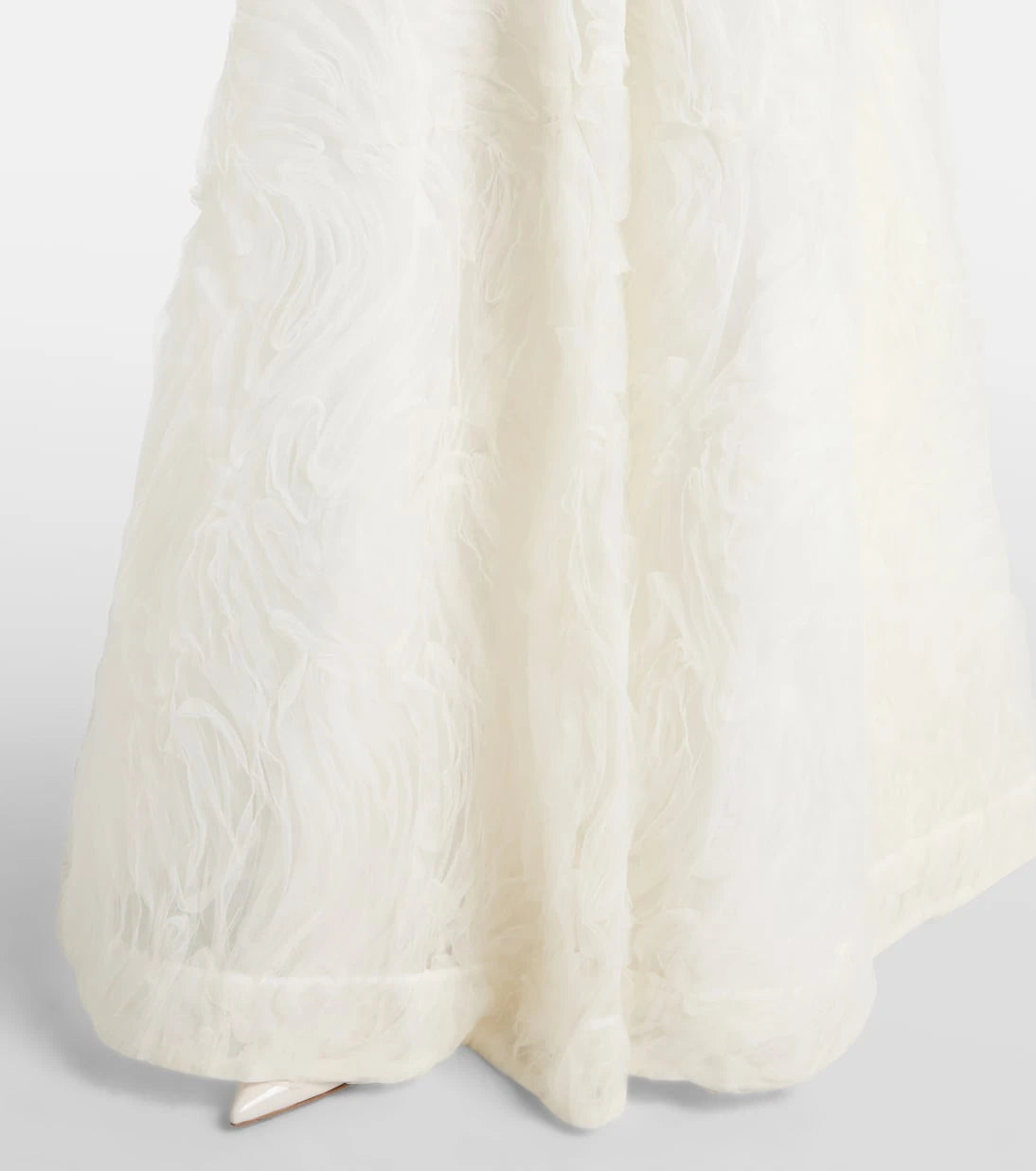 Rebecca Vallance - Bridal Willow ruffled mesh bustier gown