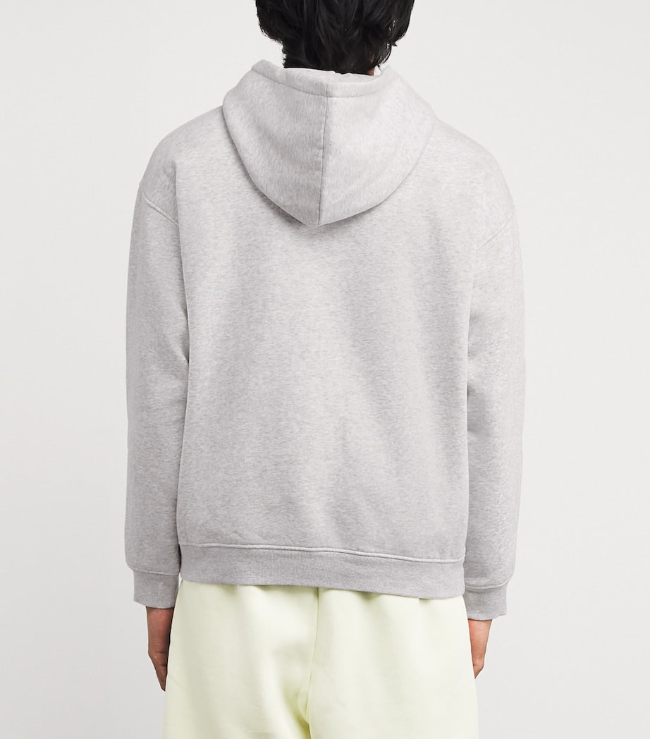 Fleece Lounge Relaxed Hoodie LIGHT HEATHER GREY